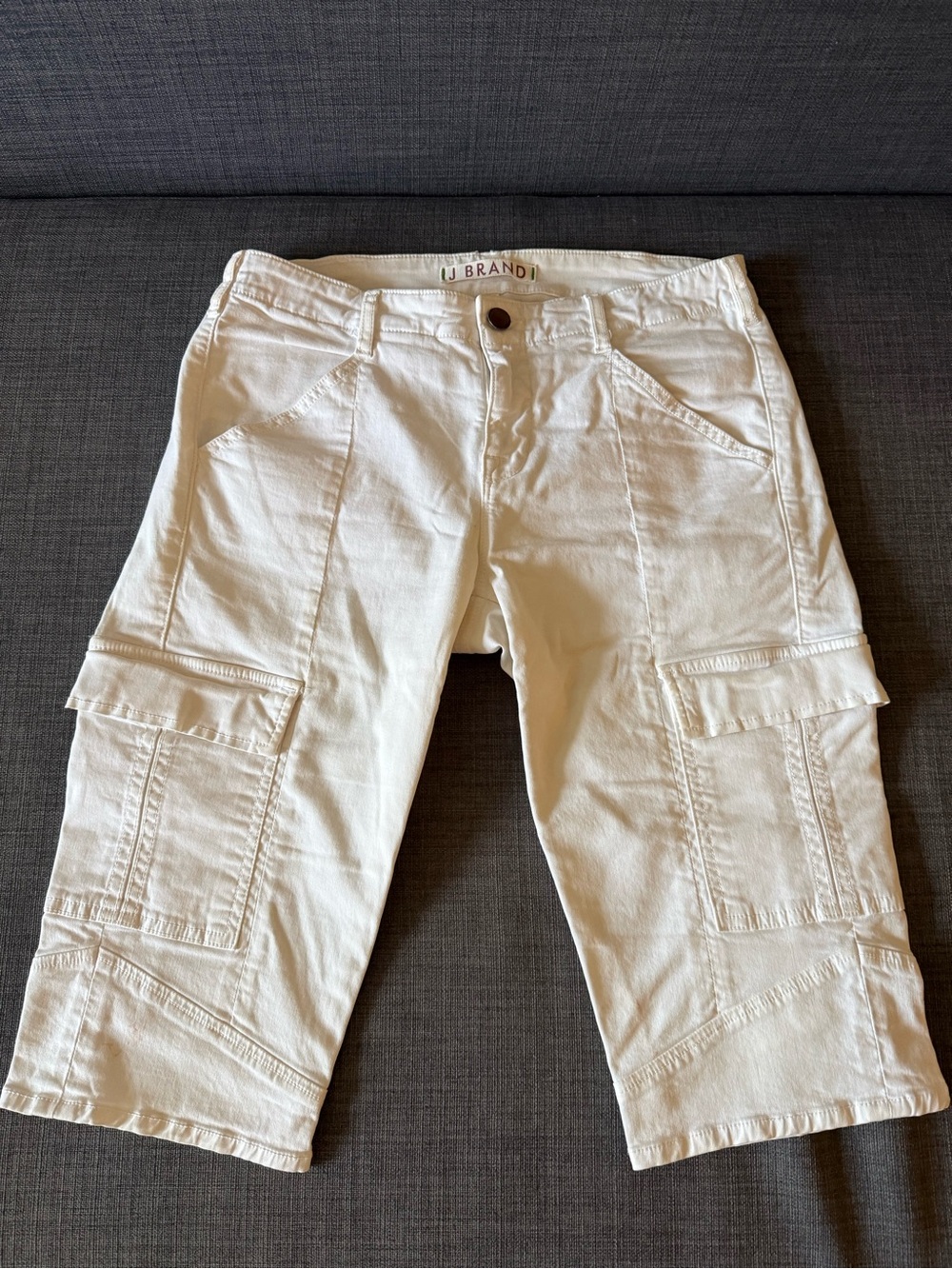 J Brand white shorts